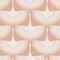 Tempaper Feather Flock by Genevieve Gorder Peel and Stick Wallpaper Sahara Blush